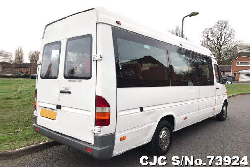 2001 Mercedes Benz Sprinter White for sale | Stock No. 73924 | Japanese Used Cars Exporter