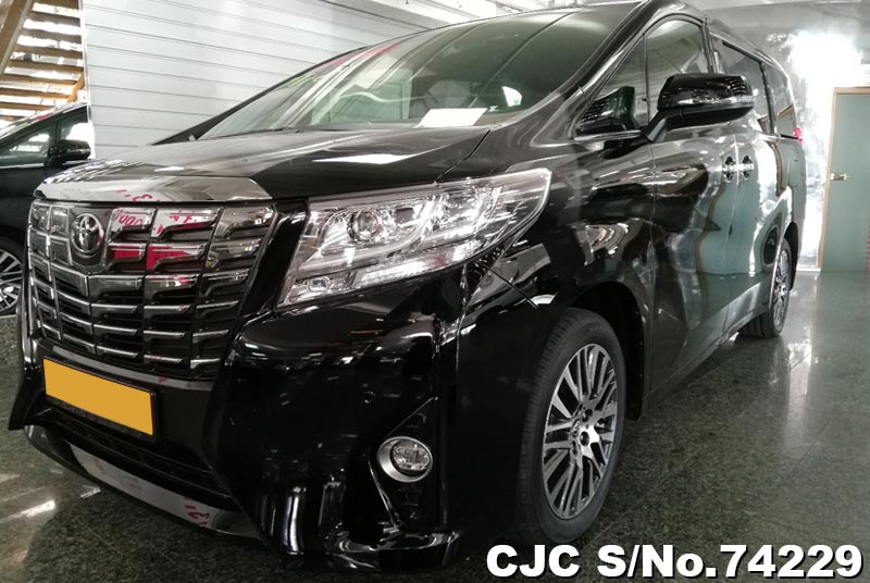 2018 Left Hand Toyota Alphard Black for sale | Stock No. 74229 | Left ...