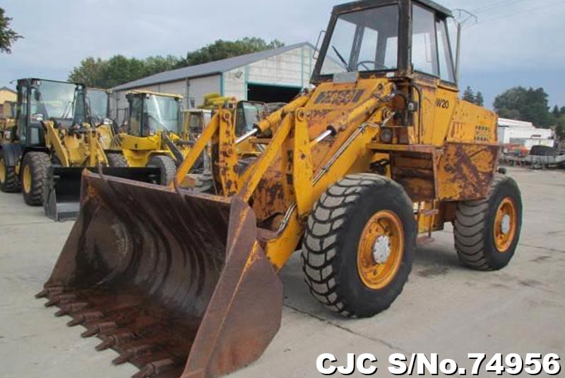 Used Case W20 Wheel Loader For Sale 1986 Model CJC 74956 used-case-w20-wheel-loader-for-sale-1986-model-cjc-74956