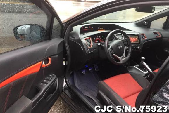 2015 Left Hand Honda Civic Black for sale Stock No. 75923 Left