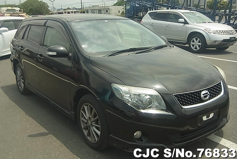 2011 Toyota Corolla Fielder Black for sale | Stock No. 76833 | Japanese ...
