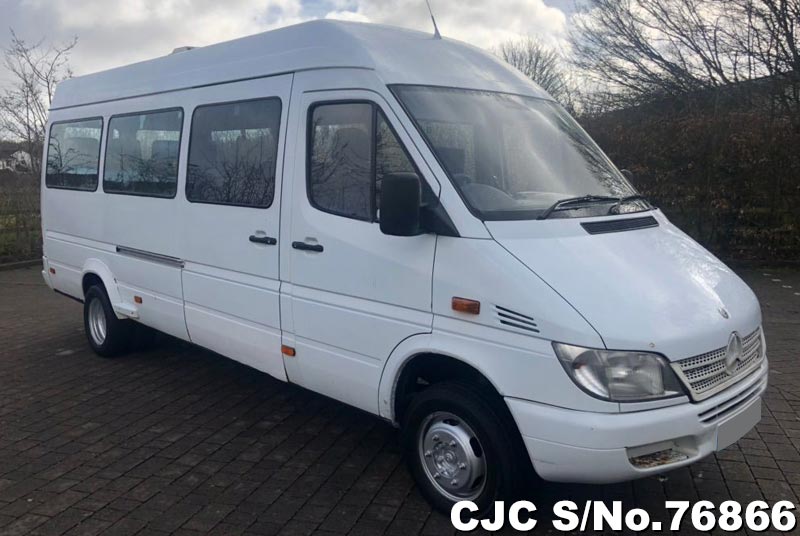 2001 Mercedes Benz Sprinter White for sale | Stock No. 76866 | Japanese Used Cars Exporter