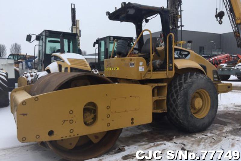 Used Caterpillar CS583E Road Roller  for sale 2008 model 