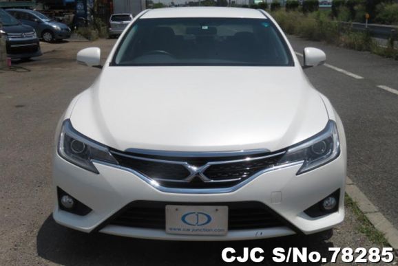 14 Toyota Mark X White For Sale Stock No 785 Japanese Used Cars Exporter