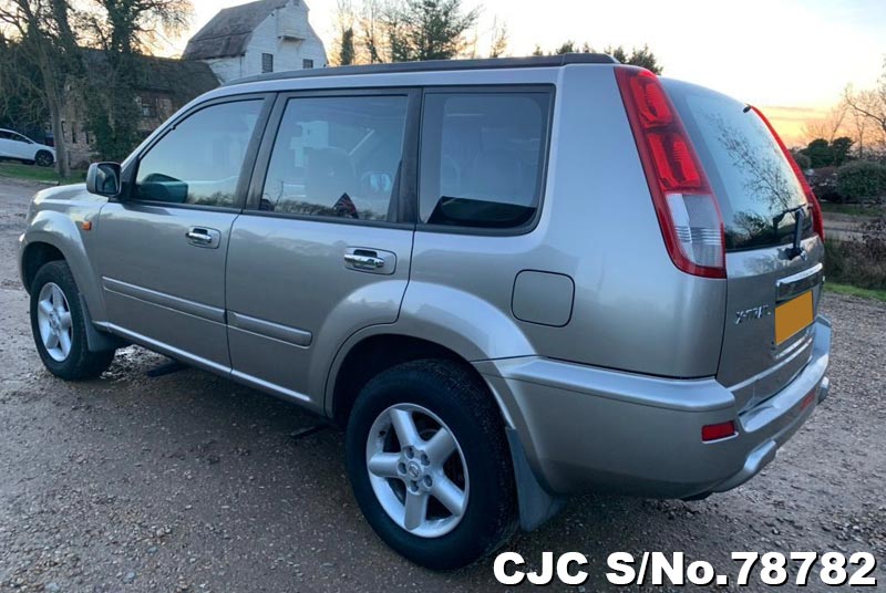 2003 Nissan XTrail Silver for sale Stock No. 78782 Japanese Used