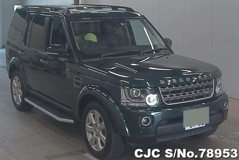 2015 Land Rover Discovery Green for sale Stock No. 78953 Japanese