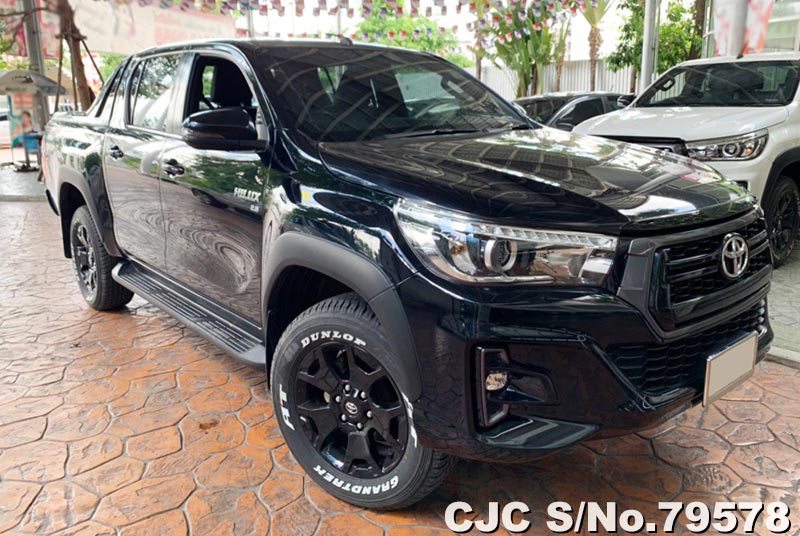 2018 Toyota Hilux Black for sale | Stock No. 79578 | Japanese Used Cars ...