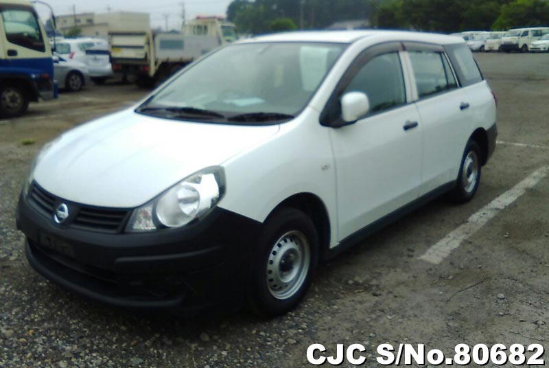2014 Nissan AD Van White for sale Stock No. 80682 Japanese Used