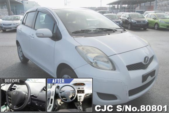 2007 Toyota / Vitz - Yaris Stock No. 80801