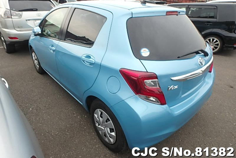 2016 Toyota Vitz - Yaris Blue for sale | Stock No. 81382 ...