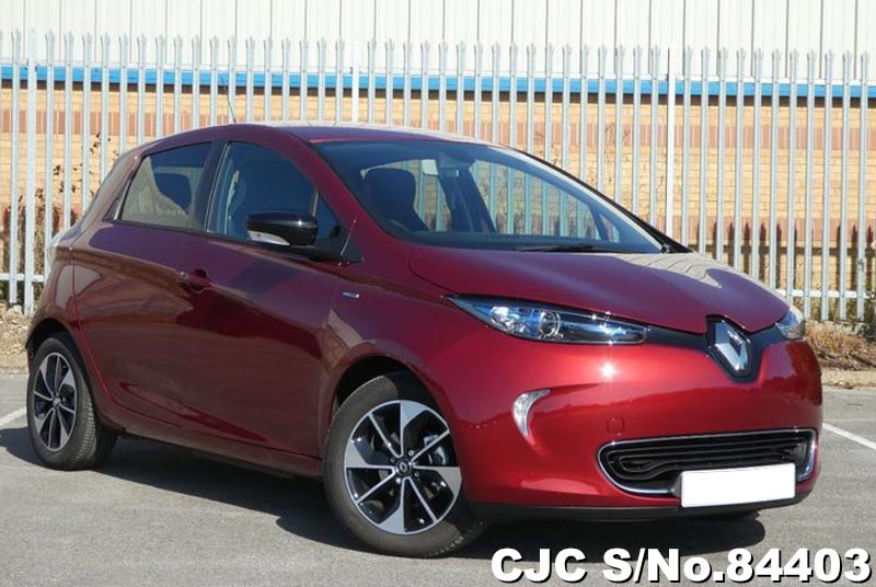 2019 Renault ZOE Red for sale Stock No. 84403 Japanese Used Cars