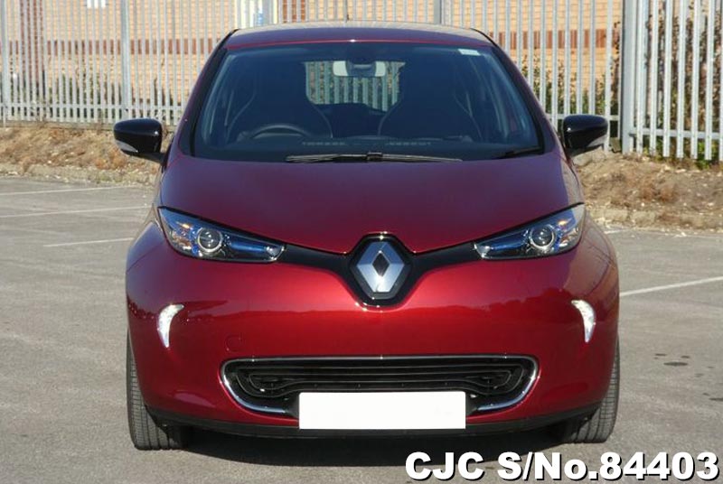 2019 Renault ZOE Red for sale Stock No. 84403 Japanese Used Cars