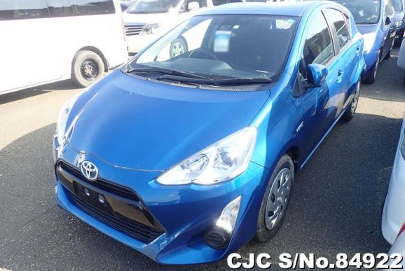 17 Toyota Aqua Blue For Sale Stock No Japanese Used Cars Exporter
