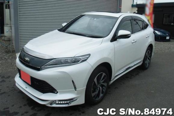 2019 Toyota Harrier White for sale | Stock No. 84974 | Japanese Used ...