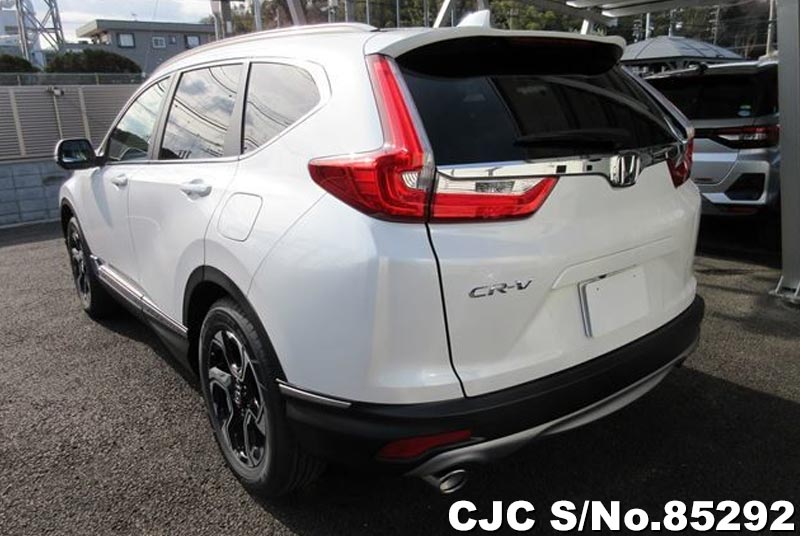 2020 Honda CRV White for sale Stock No. 85292 Japanese Used Cars