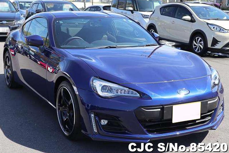 2018 Subaru BRZ Blue for sale Stock No. 85420 Japanese Used Cars Exporter
