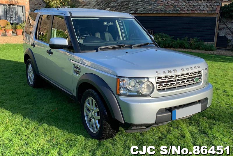 2010 Land Rover Discovery Silver for sale Stock No. 86451 Japanese