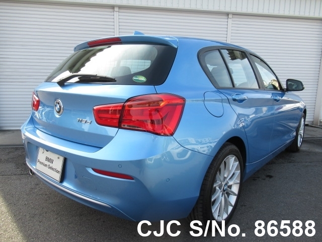 2018 BMW 1 Series Light Blue for sale | Stock No. 86588 | Japanese Used ...