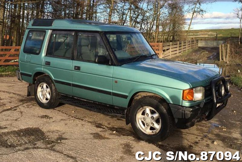 1997 Land Rover Discovery Green for sale Stock No. 87094 Japanese