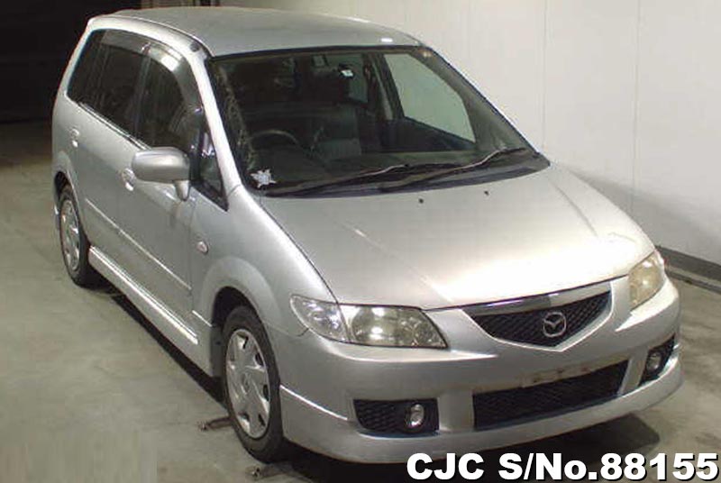 2003 Mazda Premacy Silver for sale | Stock No. 88155 | Japanese Used ...