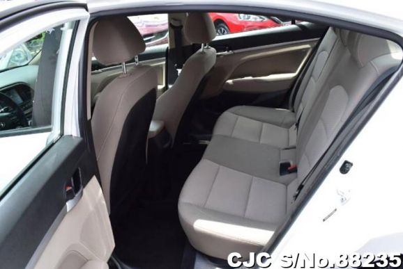 2019 Left Hand Hyundai Elantra White Pearl For Stock No 88235 Used Cars Exporter - Car Seat Covers Hyundai Elantra 2019