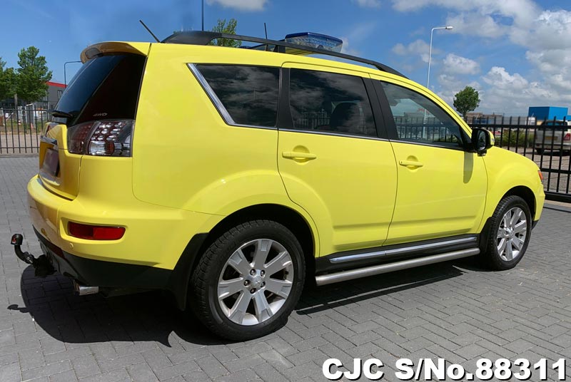 2012 Left Hand Mitsubishi Outlander Yellow for sale | Stock No. 88311 ...