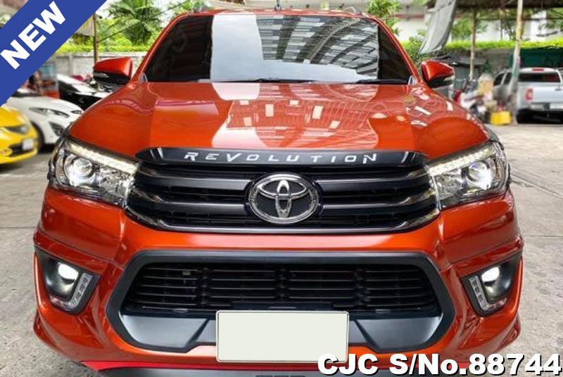 2016 Toyota Hilux Orange For Sale Stock No 88744 Japanese Used Cars Exporter
