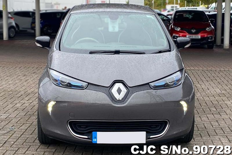 2017 Renault ZOE Gray for sale Stock No. 90728 Japanese Used Cars