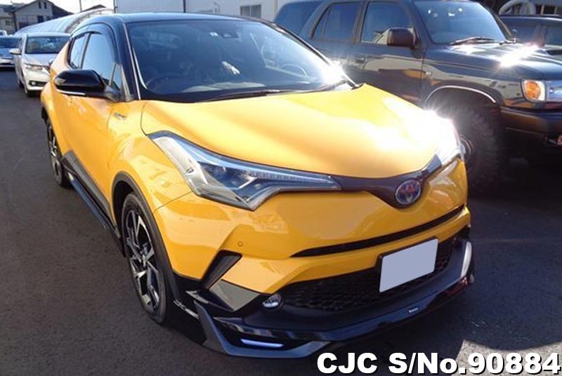 2019 Toyota C-HR Hybrid Yellow for sale | Stock No. 90884 | Japanese ...