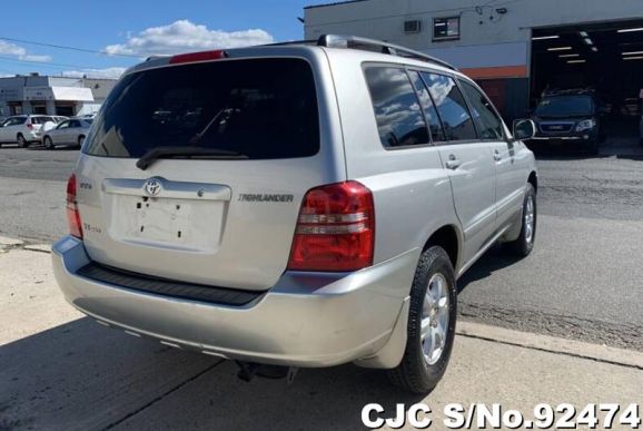 2002 Left Hand Toyota Highlander Silver For Sale Stock No 92474 Left Hand Used Cars Exporter