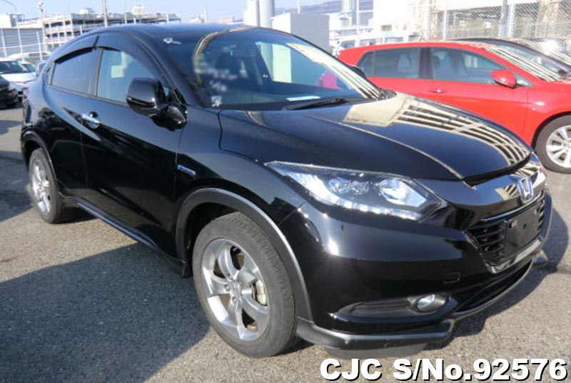 16 Honda Vezel Hybrid Black For Sale Stock No Japanese Used Cars Exporter