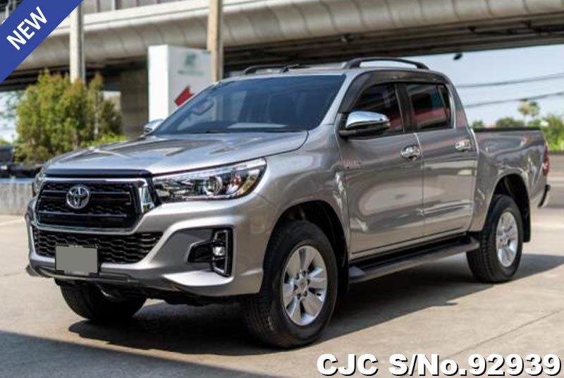 2018 Toyota Hilux Gray for sale Stock No. 92939 Japanese Used Cars
