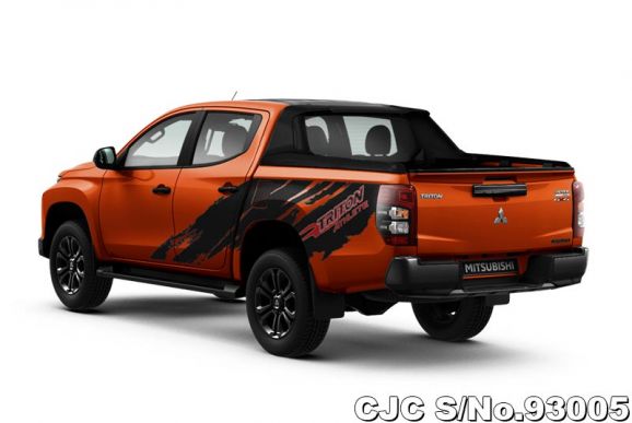 Mitsubishi Triton in Sunflare Orange for Sale Image 2