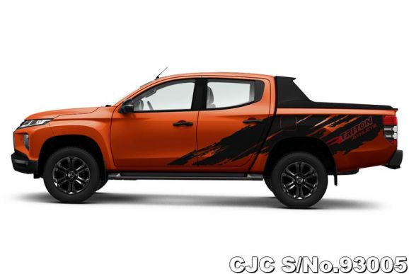 Mitsubishi Triton in Sunflare Orange for Sale Image 4