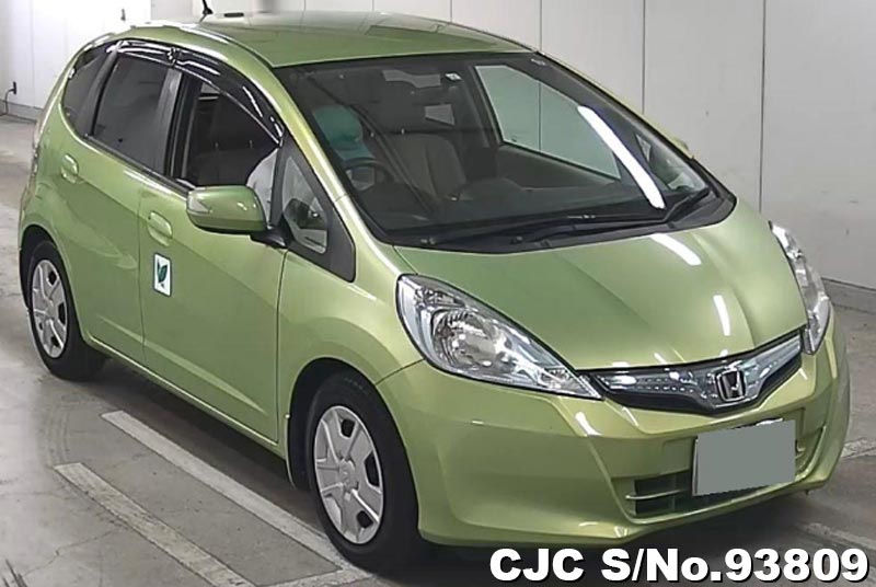 2011 Honda Fit Hybrid Green for sale Stock No. 93809 Japanese Used