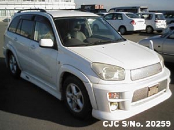 2000 Toyota Rav4 Pearl for sale | Stock No. 20259 | Japanese Used Cars ...