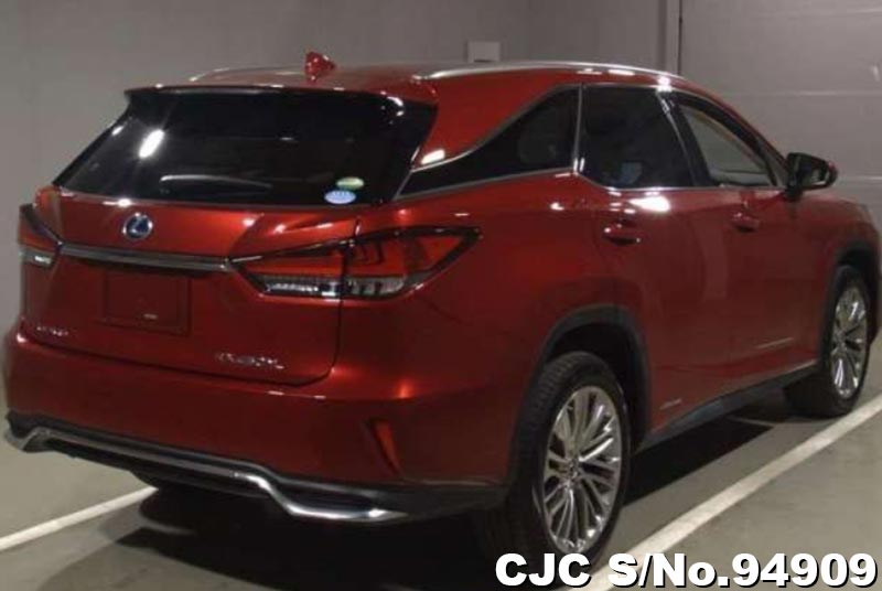 2020 Lexus RX 450HL Red for sale | Stock No. 94909 | Japanese Used Cars