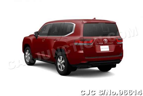 Toyota Land Cruiser in Dark Red Mica Metallic for Sale Image 1