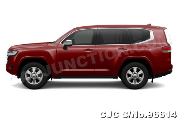 Toyota Land Cruiser in Dark Red Mica Metallic for Sale Image 7