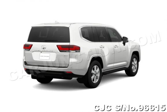 Toyota Land Cruiser in White Pearl Crystal Shine for Sale Image 2