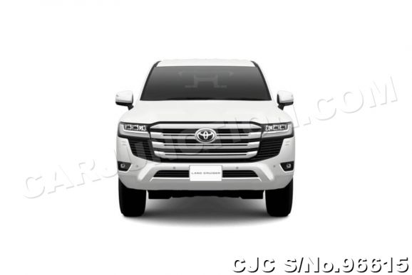 Toyota Land Cruiser in White Pearl Crystal Shine for Sale Image 4