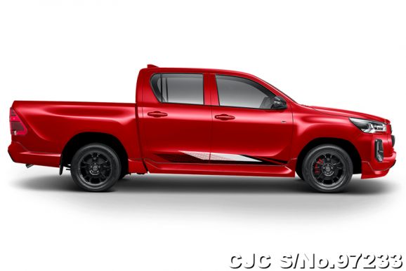 Toyota Hilux in Emotional Red for Sale Image 4