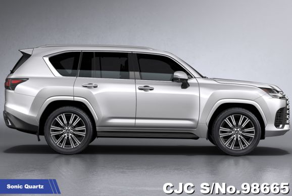 Lexus LX 600 in Silver for Sale Image 18