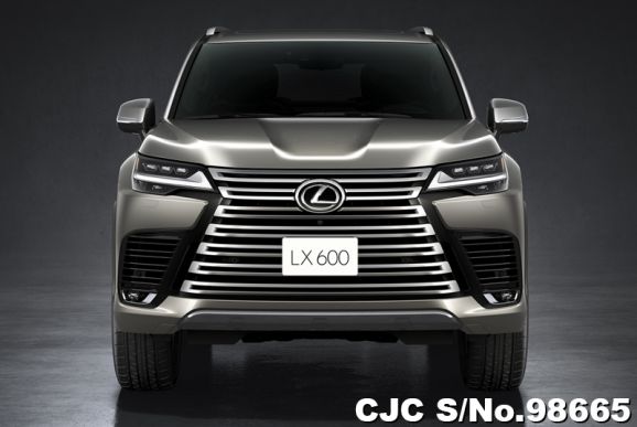 Lexus LX 600 in Silver for Sale Image 3