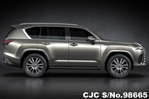 Lexus LX 600 in Silver for Sale Image 21
