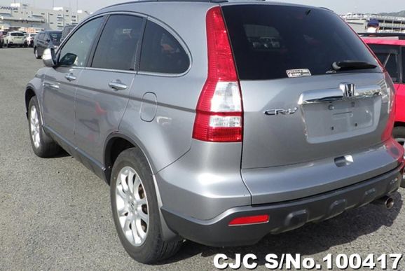 2007 Honda CRV Silver for sale | Stock No. 100417 | Japanese Used