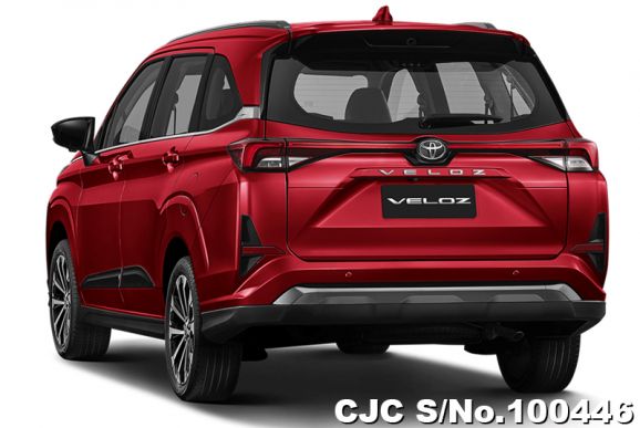 Toyota Veloz in Dark Red Mica Metallic for Sale Image 2