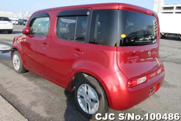 2012 Nissan Cube Red for sale | Stock No. 100486 | Japanese Used