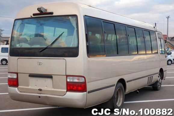 Toyota Coaster in Gold for Sale Image 1