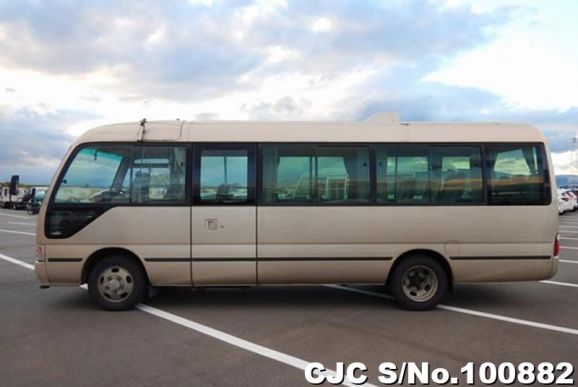 Toyota Coaster in Gold for Sale Image 7